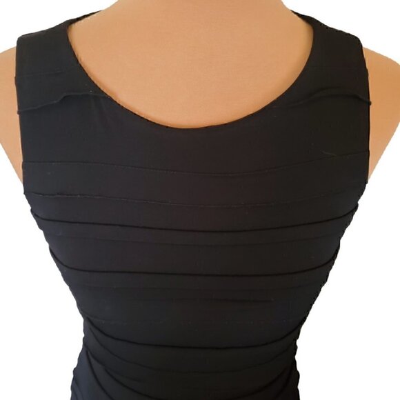 Calvin Klein Fitted Black Dress - Picture 5 of 7